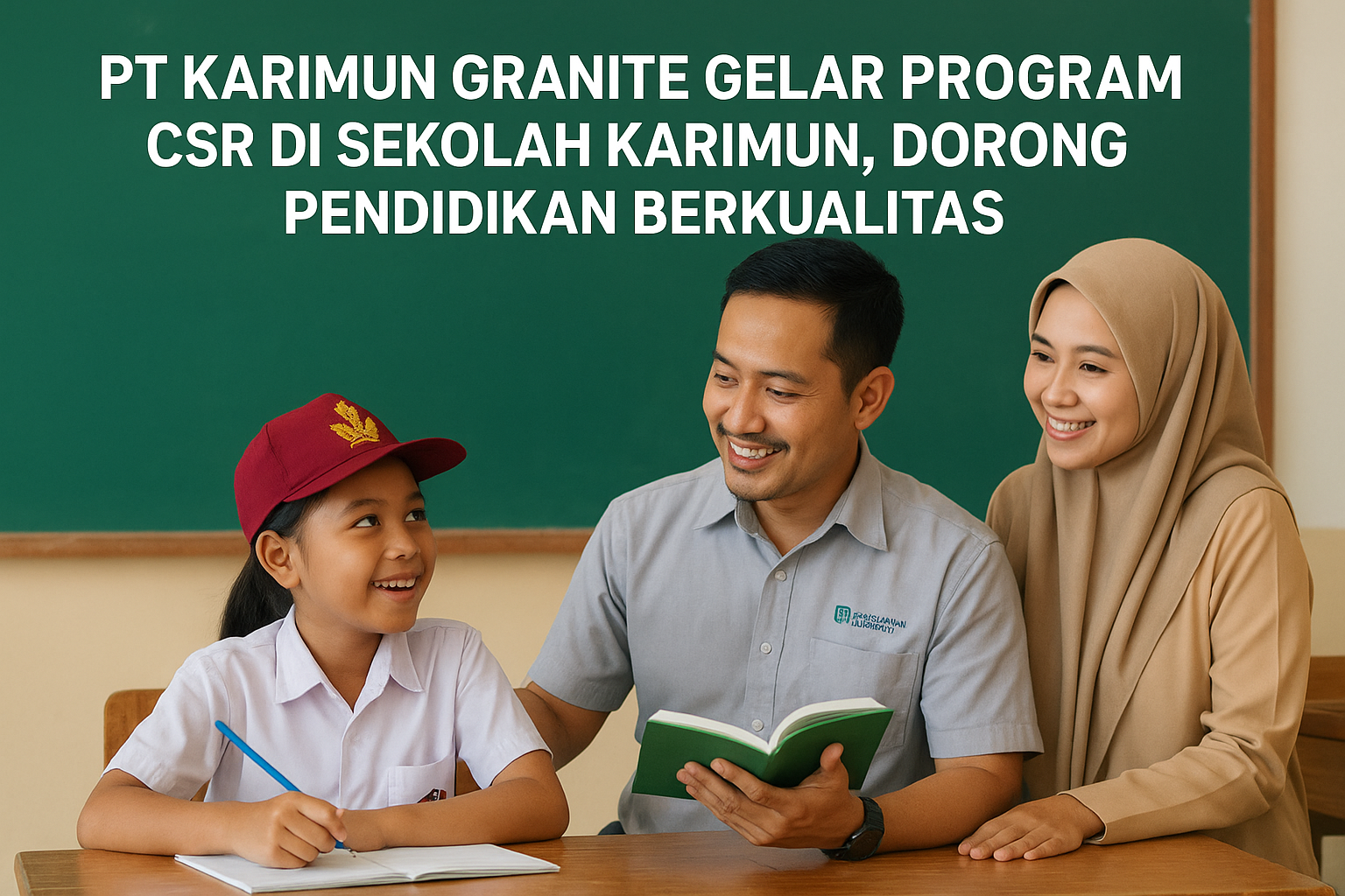 Read more about the article PT Karimun Granite Gelar Program CSR di Sekolah Karimun, Dorong Pendidikan Berkualitas